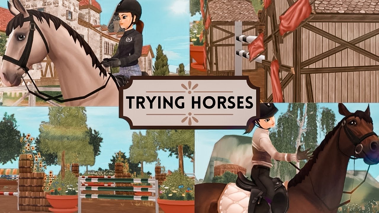 Trying Horses!❤ || Star Stable Online RRP