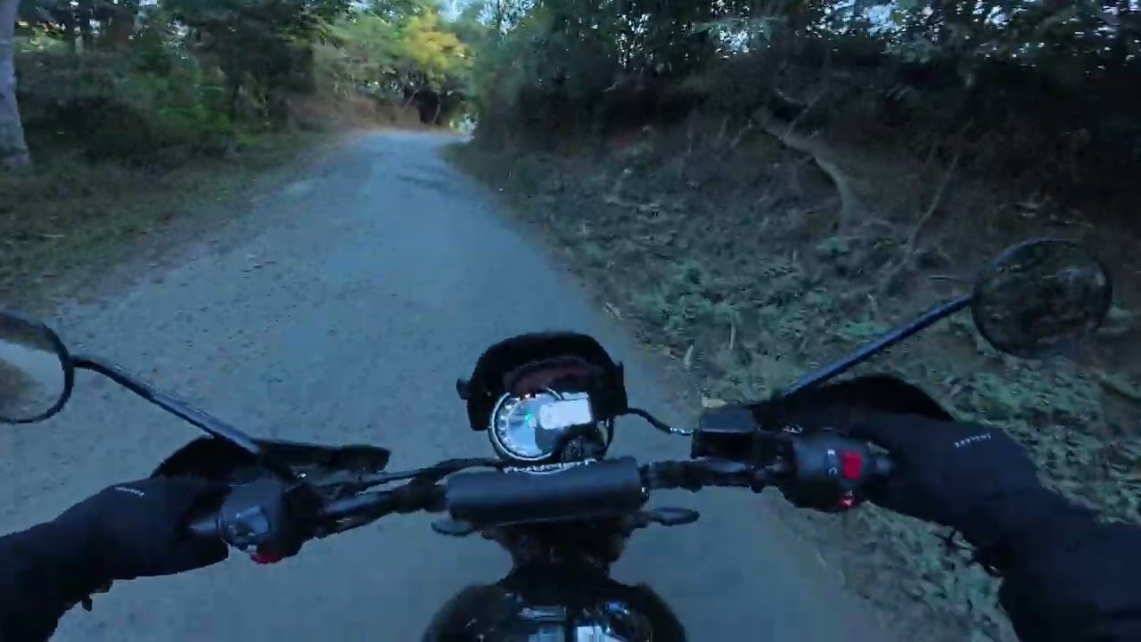Adventure ride with Triumph Scrambler 400XC, E.Lungdar to N.Vanlaiphai