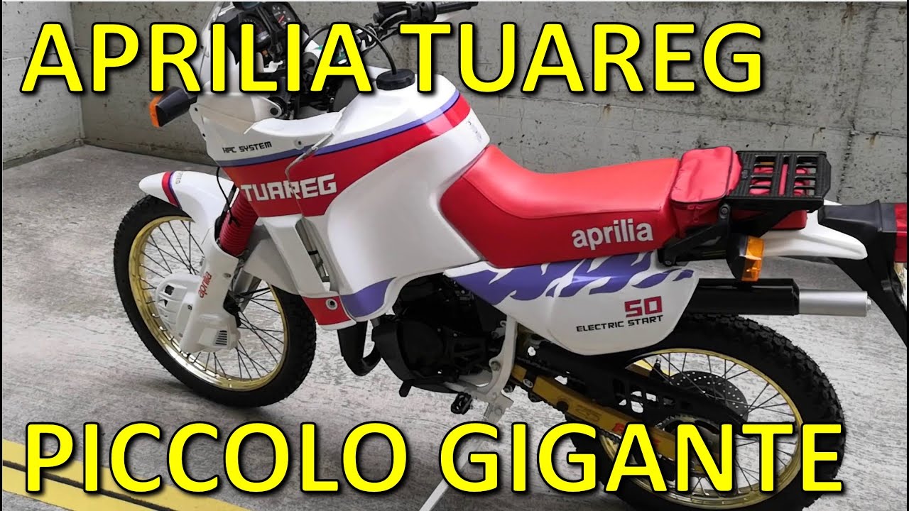 Aprilia Tuareg 50 del 1987 - un piccolo GIGANTE!