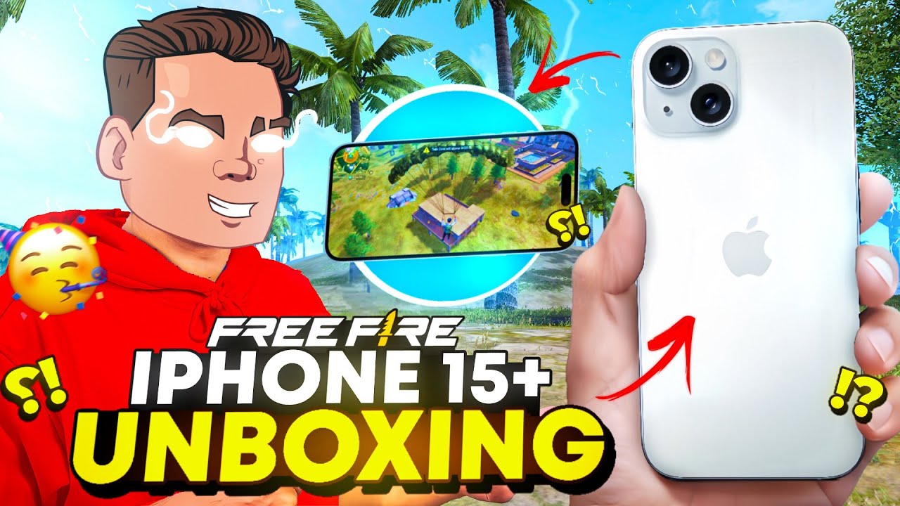 Unboxing My Dream Gaming Phone “iPhone 15 Plus”🤩|| Free Fire Max