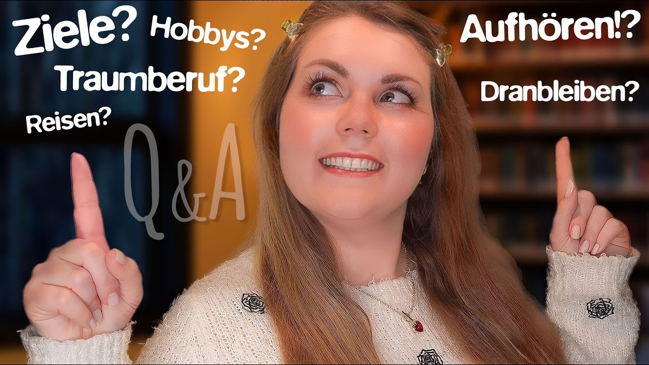 ASMR Q&A - Aufhören oder ...? Ziele? Wünsche? Traumberuf? Privat wie noch nie!
