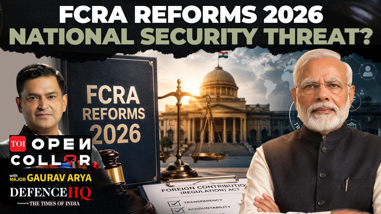 Modi&rsquo;s FCRA Crackdown EXPLAINED! Foreign Funding Under Scanner | OPEN COLLAR