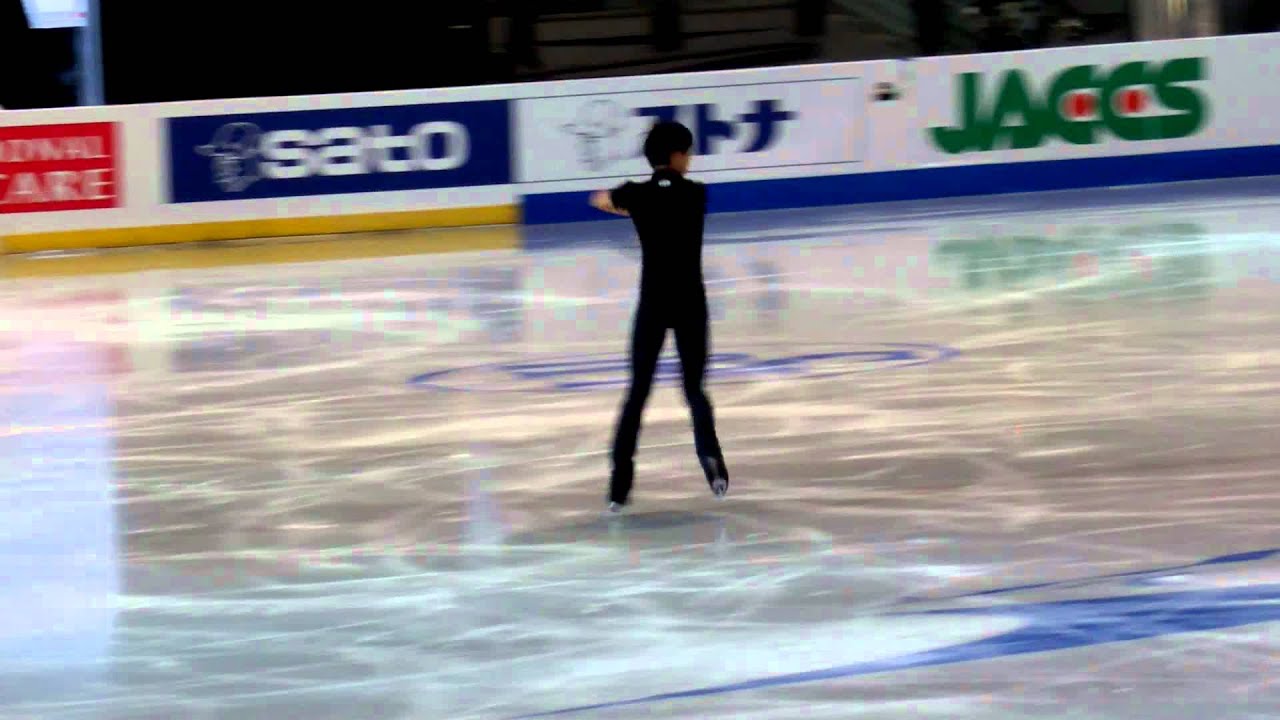 Yuzuru Hanyu GPF practice 2011.12.7