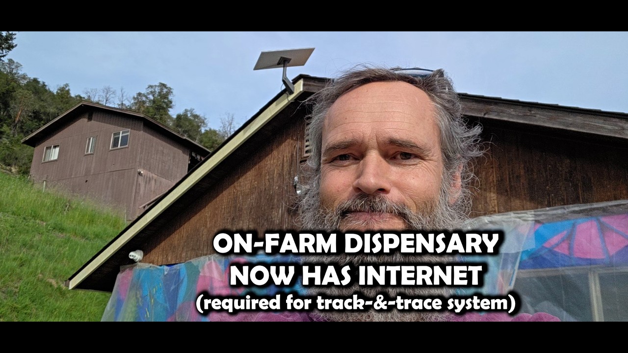ON-FARM DISPENSARY GETTING CLOSER TO GOING LIVE...
