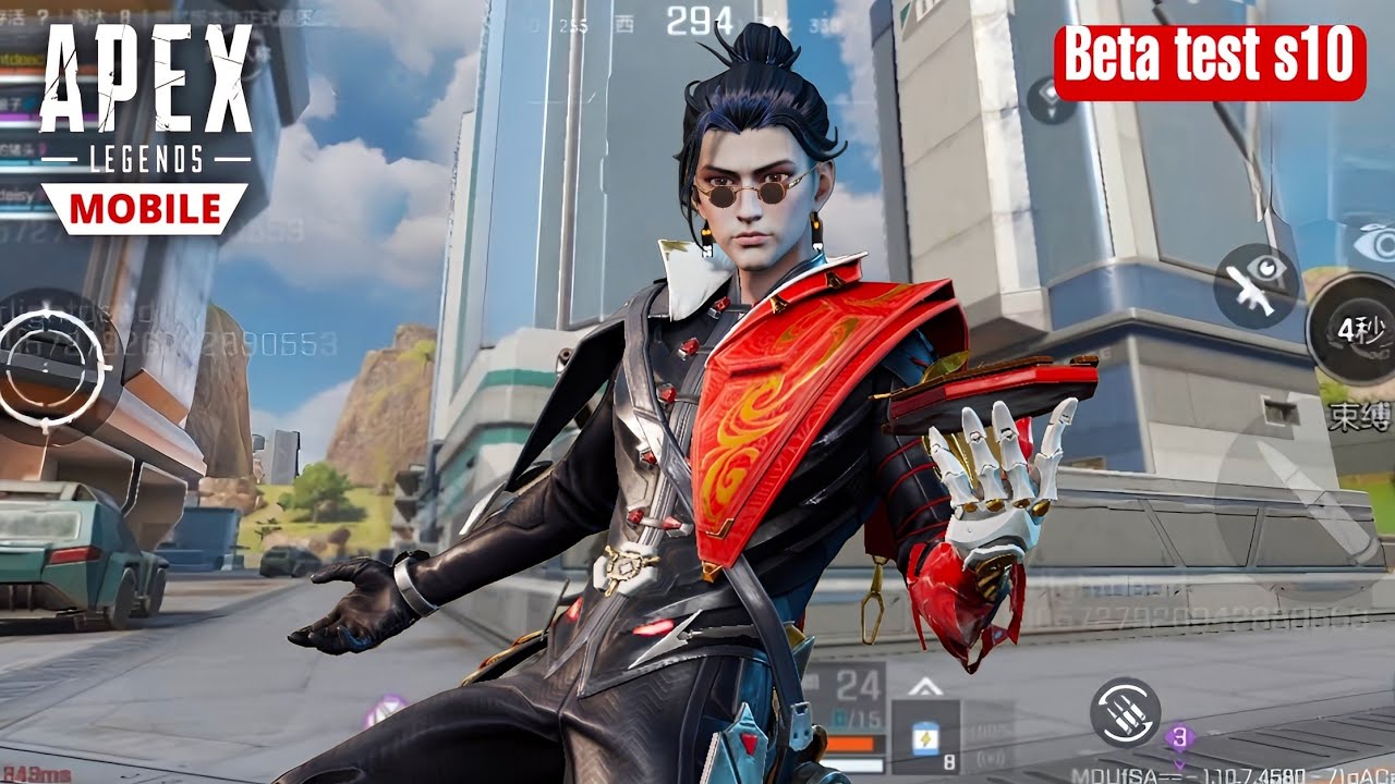 😱 NEW LEGEND s10 MY FIRST GAMEPLAY. APEX LEGENDS MOBILE 2.0 