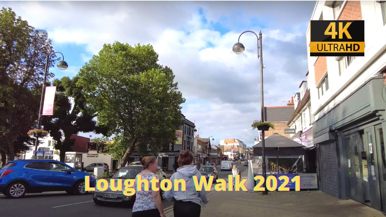 Loughton Walk 2021 | Virtual Walking Tour | 4K HD | Essex | Suburb of London | Here We Go