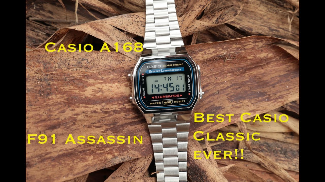 Casio A168: the F91 assassin!