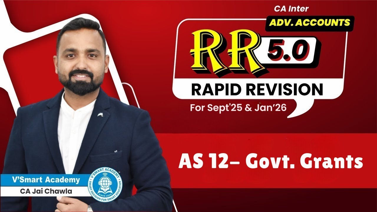 AS 12 | Rapid Revision 5.0 Sep'25 | CA Inter Adv. Acc. | CA Jai Chawla