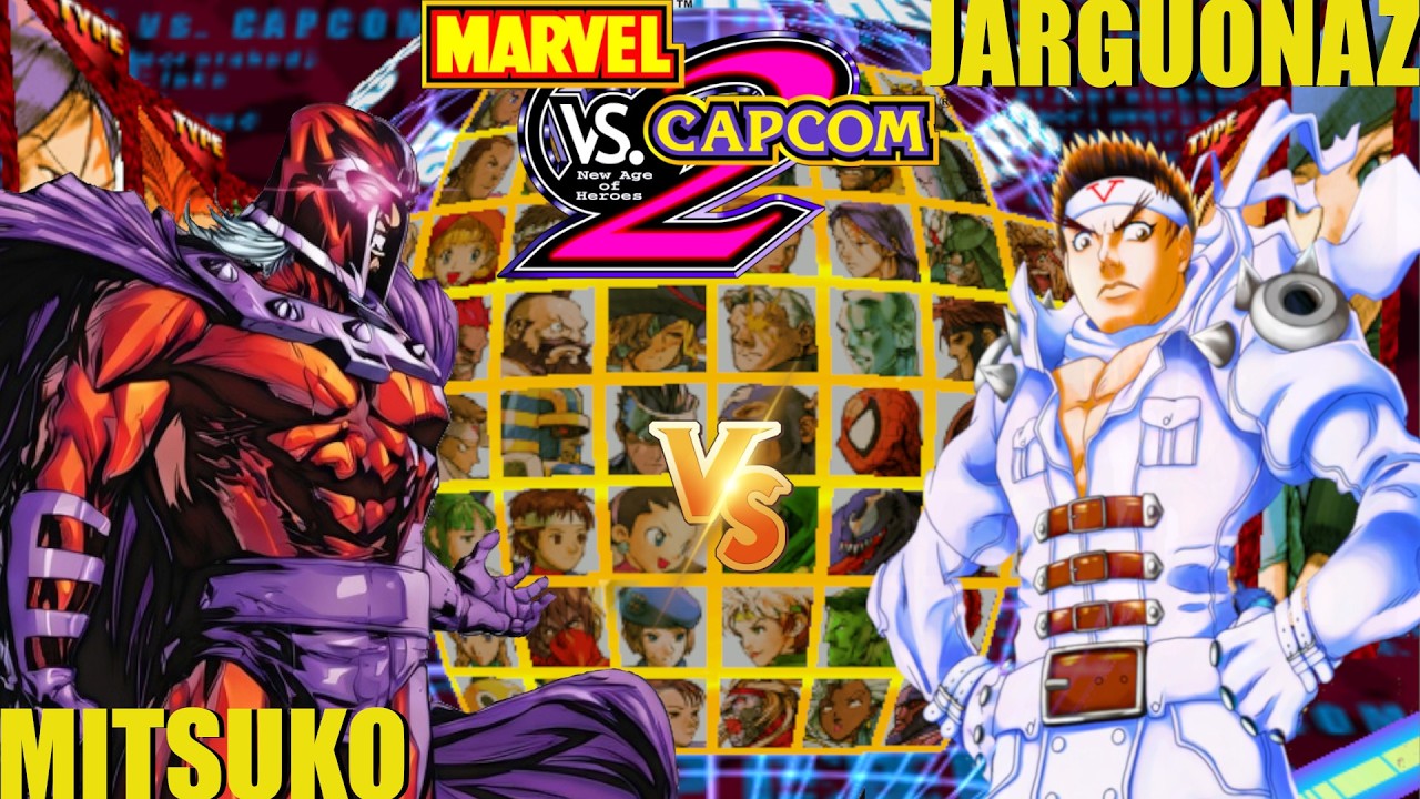 Marvel vs Capcom 2: JARGUONAZZ vs MITSUKO