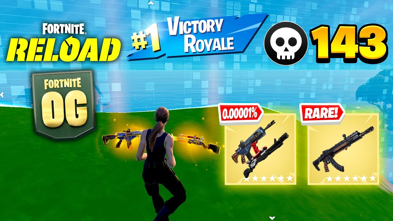OG Fortnite Reload | High Kill Gameplay | Keyboard & Mouse