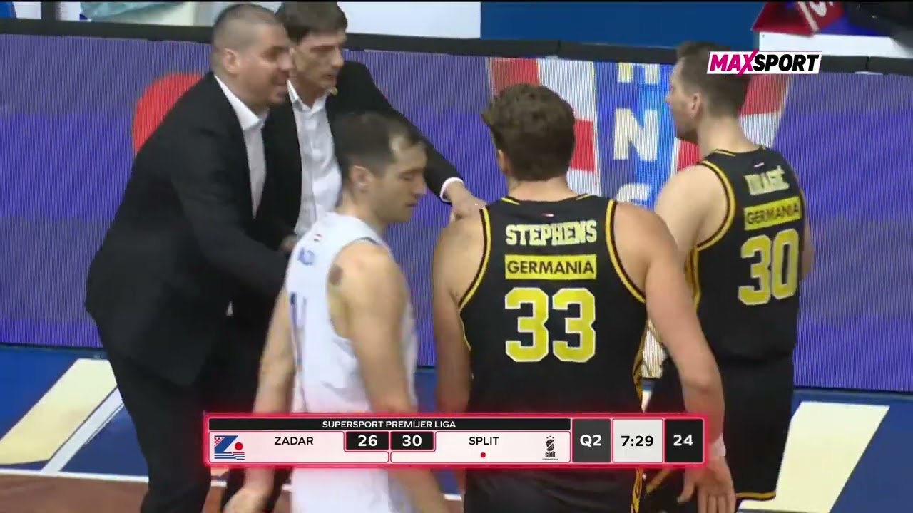 ZADAR vs SPLIT 82:67 (19. kolo, SuperSport Premijer liga 25/26)