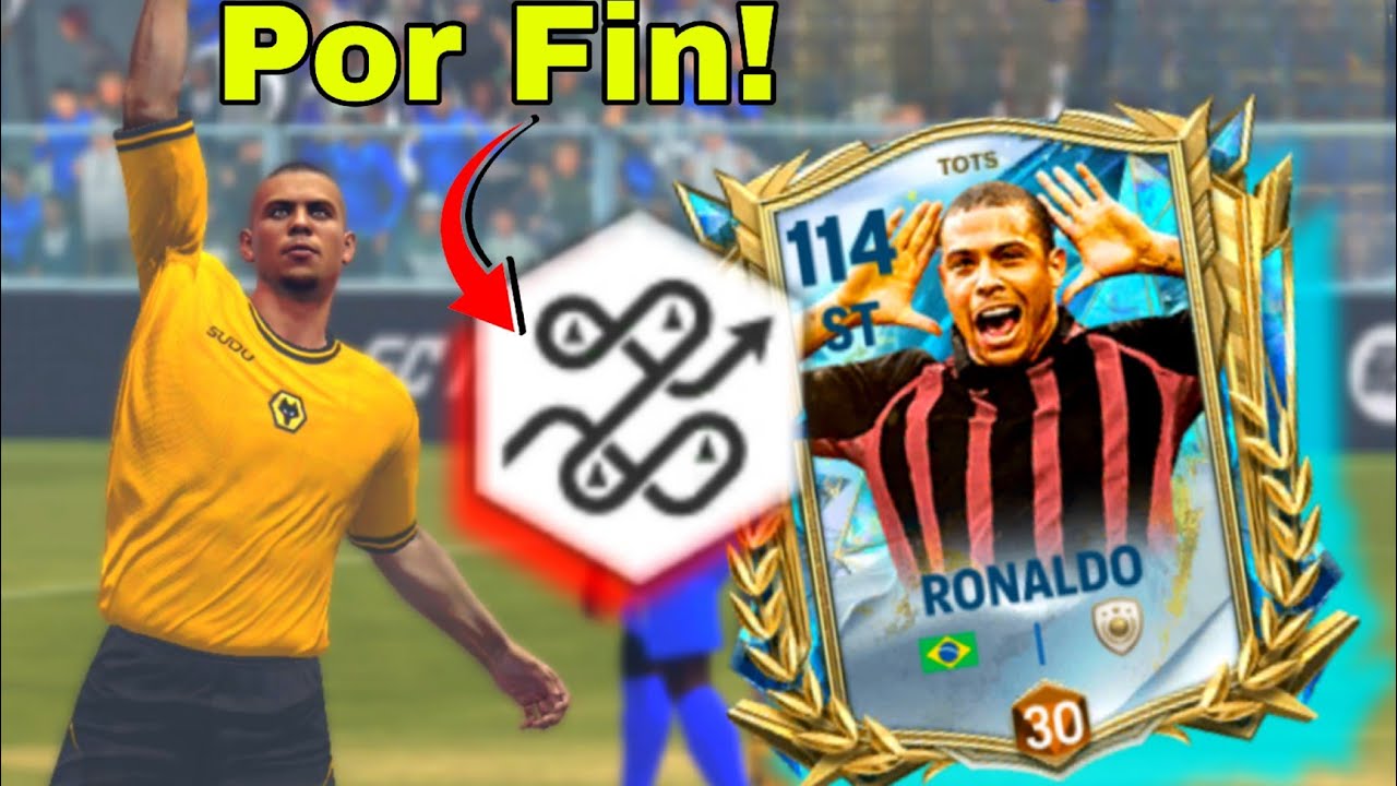 SAQUÉ y MEJORÉ AL MAXIMO a RONALDO NAZARIO TOTS! REVIEW