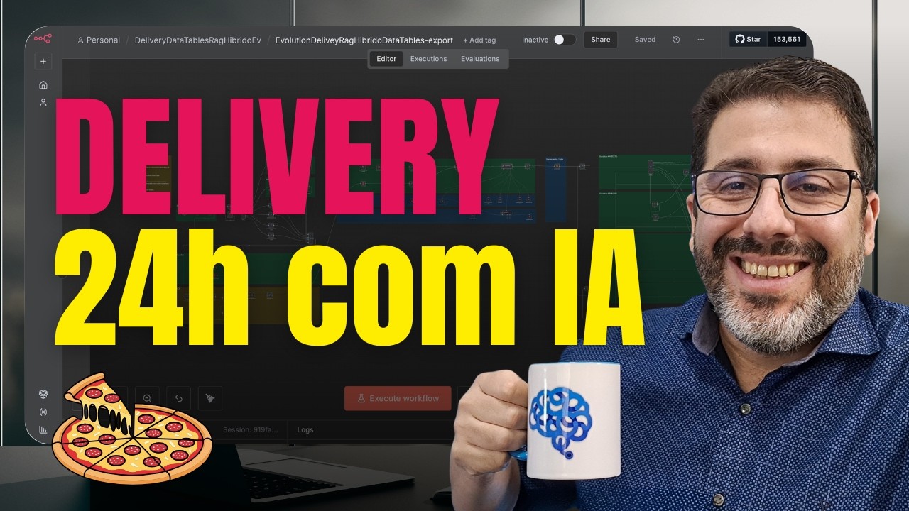 Revolucione seu restaurante com Chatbots INTELIGENTES usando o n8n e RAG Híbrido