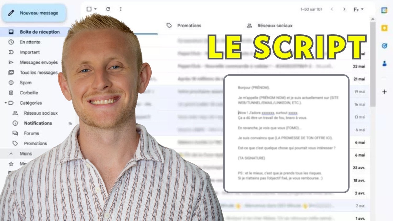 Le MEILLEUR email de prospection pour trouver des clients en 2026