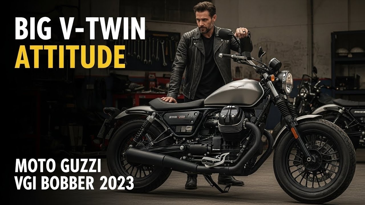 Big V-Twin Attitude - Moto Guzzi V9 Bobber 2023