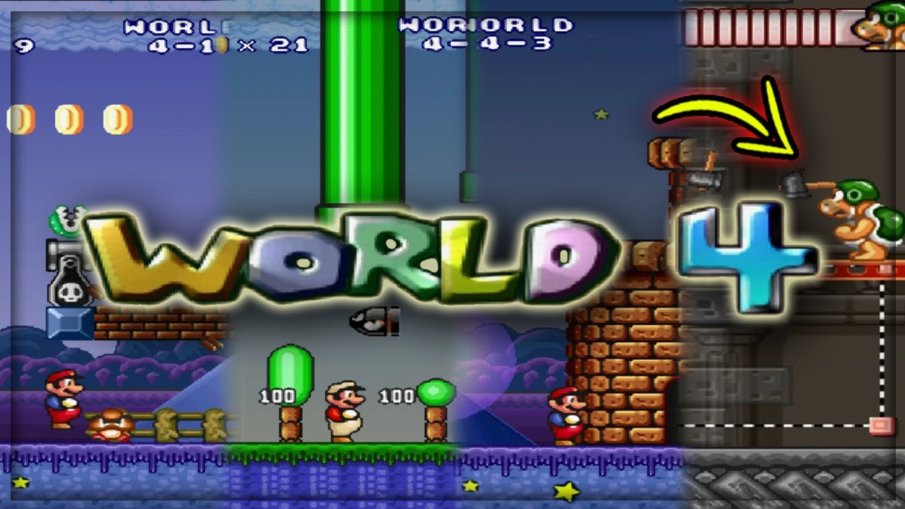 Mario Forever Diversified Worlds V2.0 | World 4