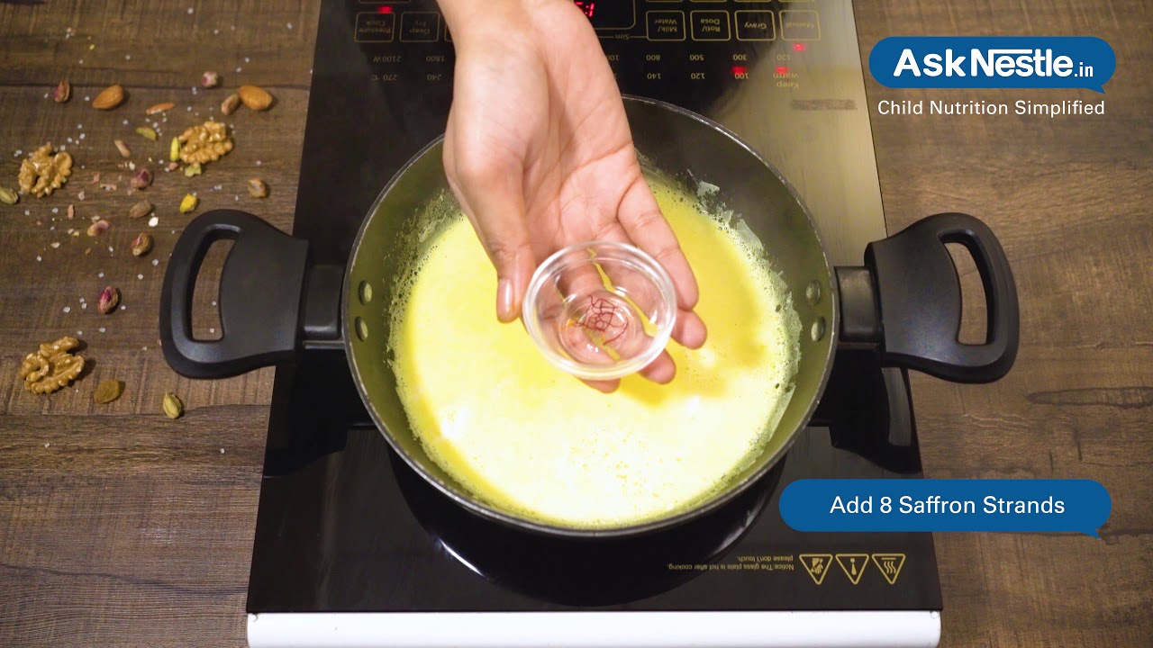 Haldi Kesar Milk Recipes | Healthy Food Recipes For Kids | Ask Nestl&eacute;