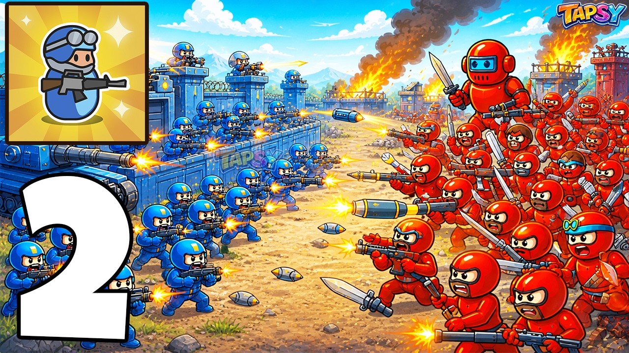 🎮Battle Bag War Zone Gameplay Walkthrough Part 2 - Ultimate Battle Adventure (Android,iOS)