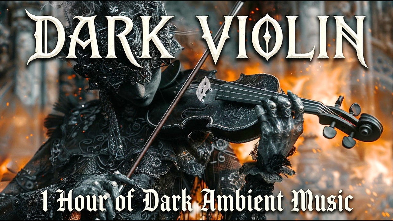 DARK VIOLIN - 1 Hour Dark Ambient Music | Epic Dark Fantasy Music |  RPG & DnD Background Music