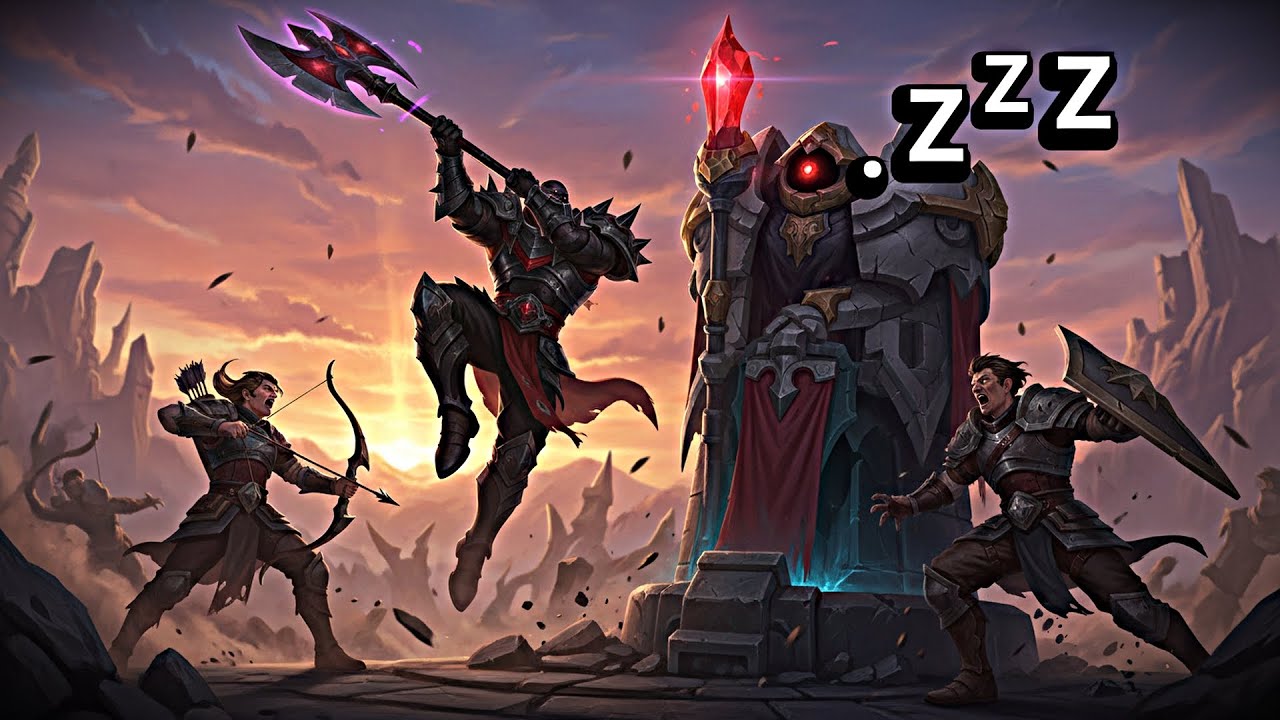 Darius Diving Enemies Under Tower As If It's Nothing