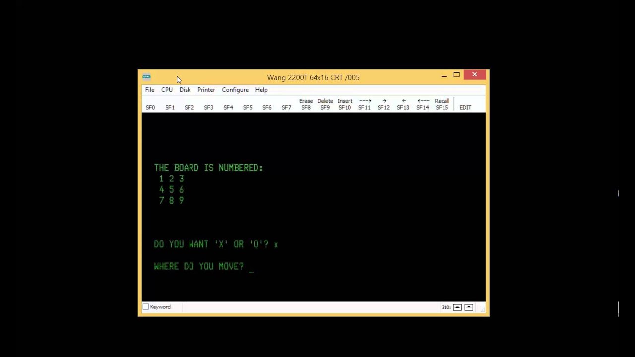 wang 2200 example