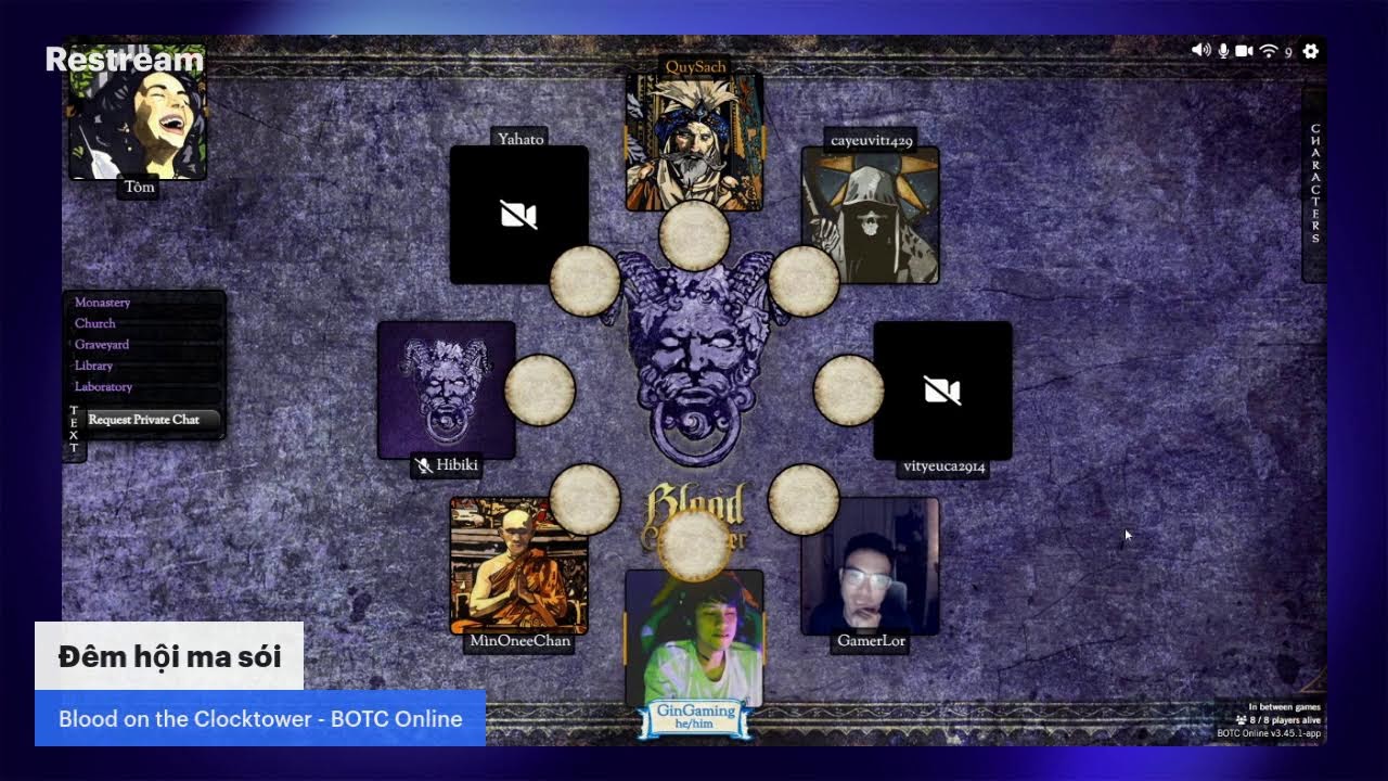 Blood on the Clocktower - BOTC Online