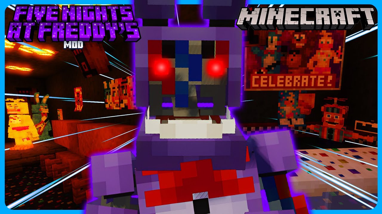 Minecraft FNAF | Мод на выживание для FNAF | Первая ночь обычно не такая уж и плохая! [Часть 1]