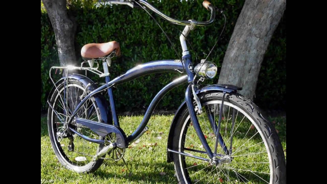 7-Speed Men Beach Cruiser Comfort Bike Greenline Bicycles BC-706M Blue - NEW ARRIVAL