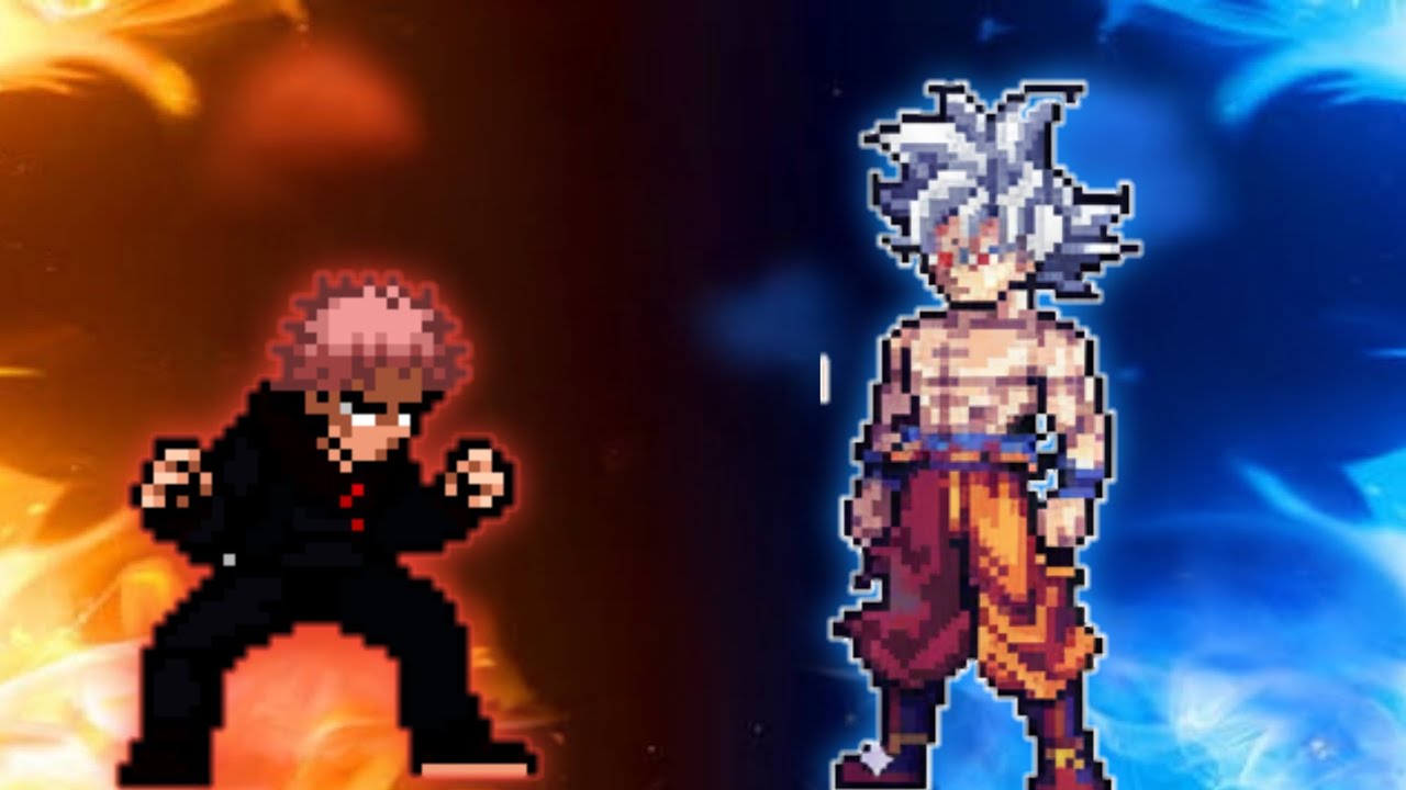 Yuji Itadori Modulo OP(New) VS Goku Manga MUI OP in Jump Force Mugen