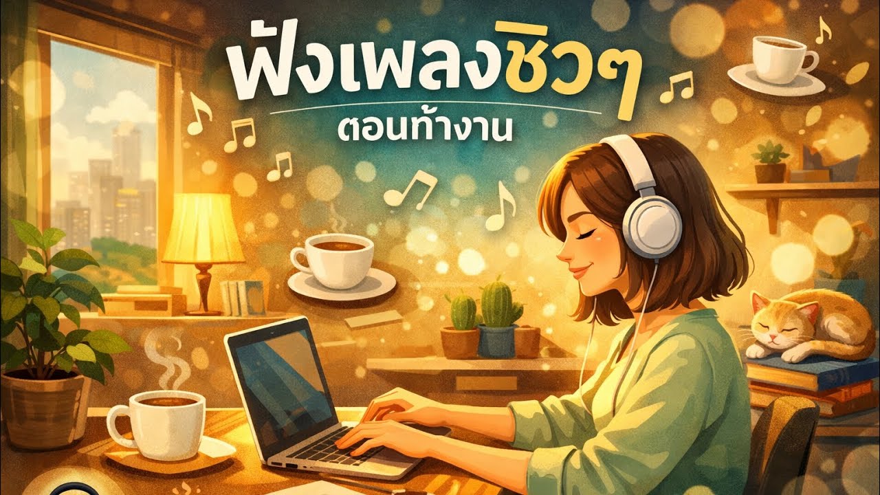 รวมเพลงใหม่ๆ เพราะฟังชิวๆ ตอนทำงาน🤎