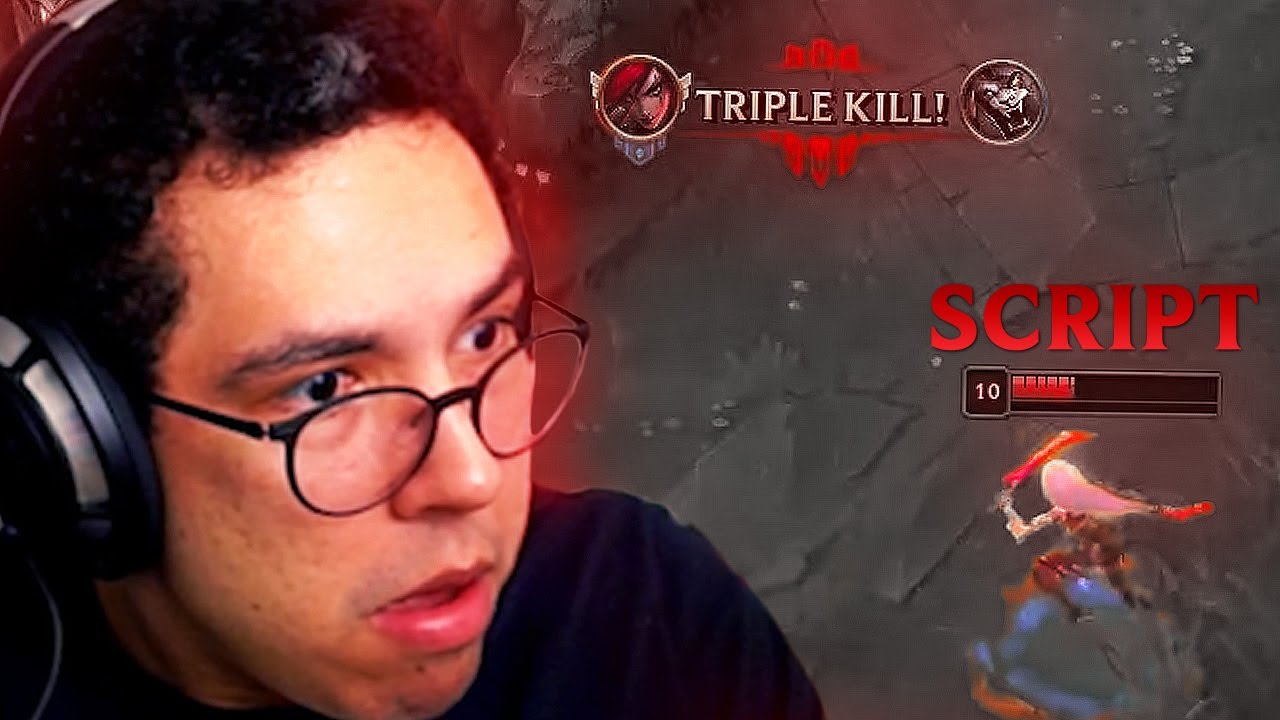 ESSE CARA É SCRIPT OU É MUITO BOM?