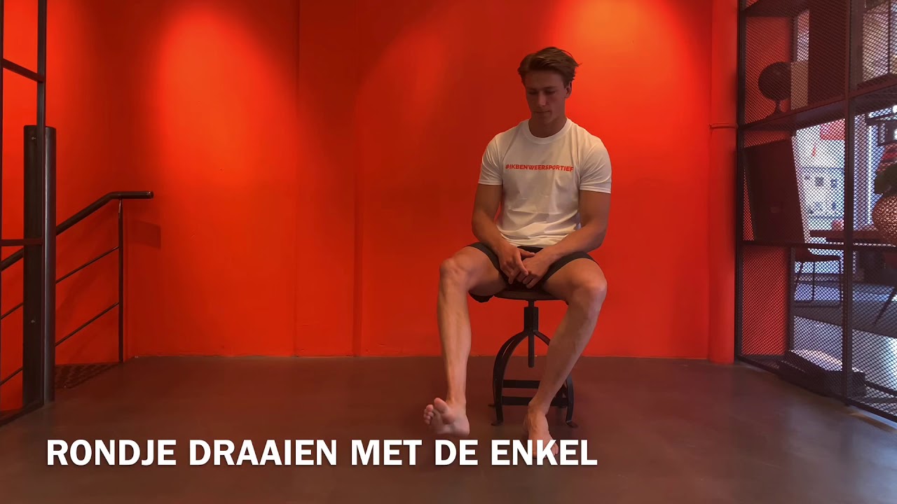 Heb jij een enkel blessure opgelopen dan hebben wij wel een aantal goede oefeningen voor jou.
