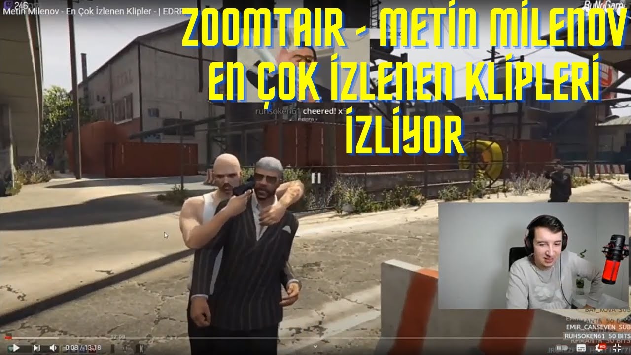 ZOOMTAIR - Metin Milenov En &Ccedil;ok İzlenen Klipleri İzliyor