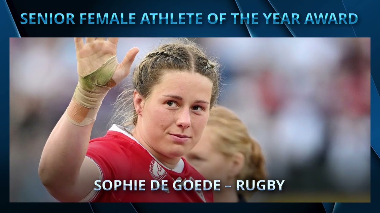 Senior Female Athlete of the Year Award - Sophie de Goede