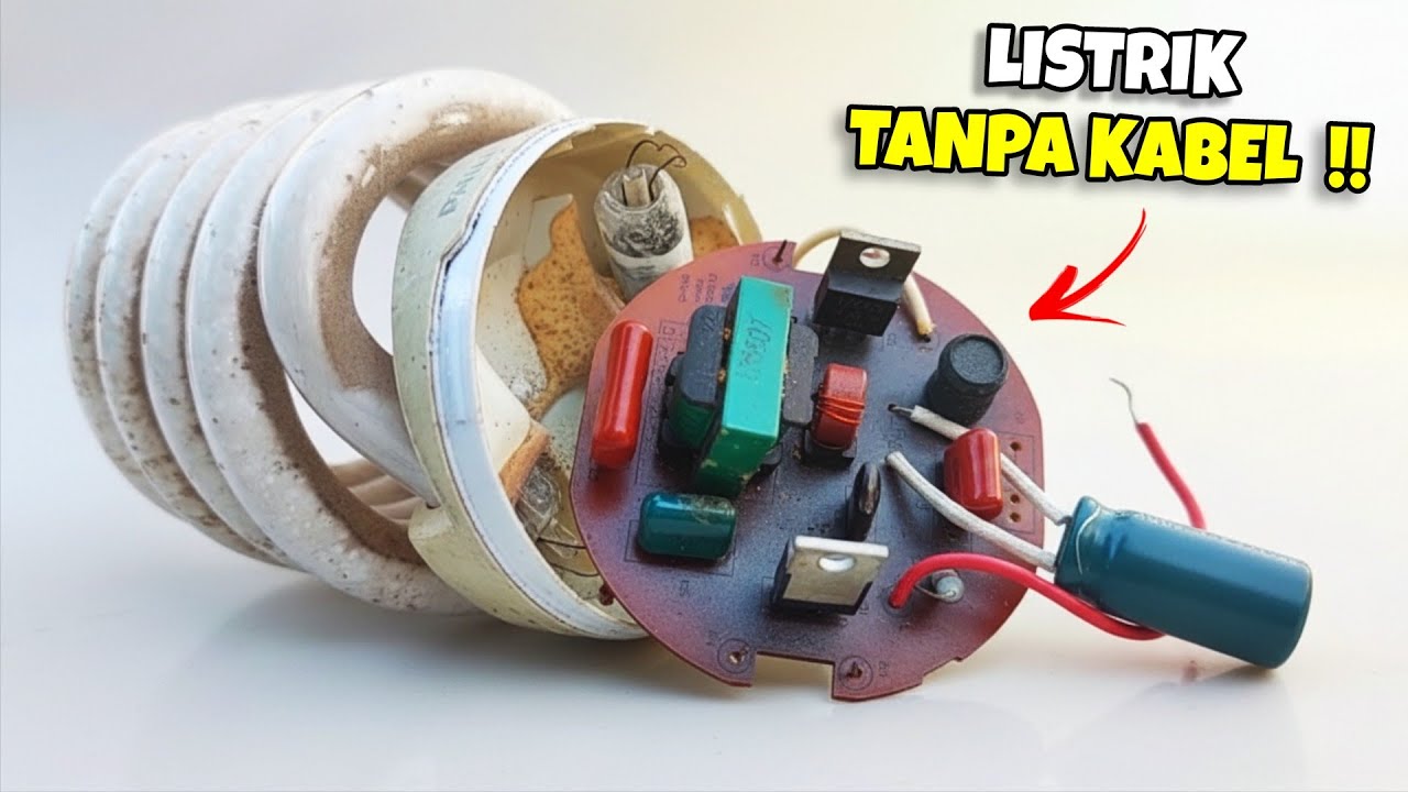 MANTAP ‼️ SAYA BERHASIL BIKIN LISTRIK TANPA KABEL‼️