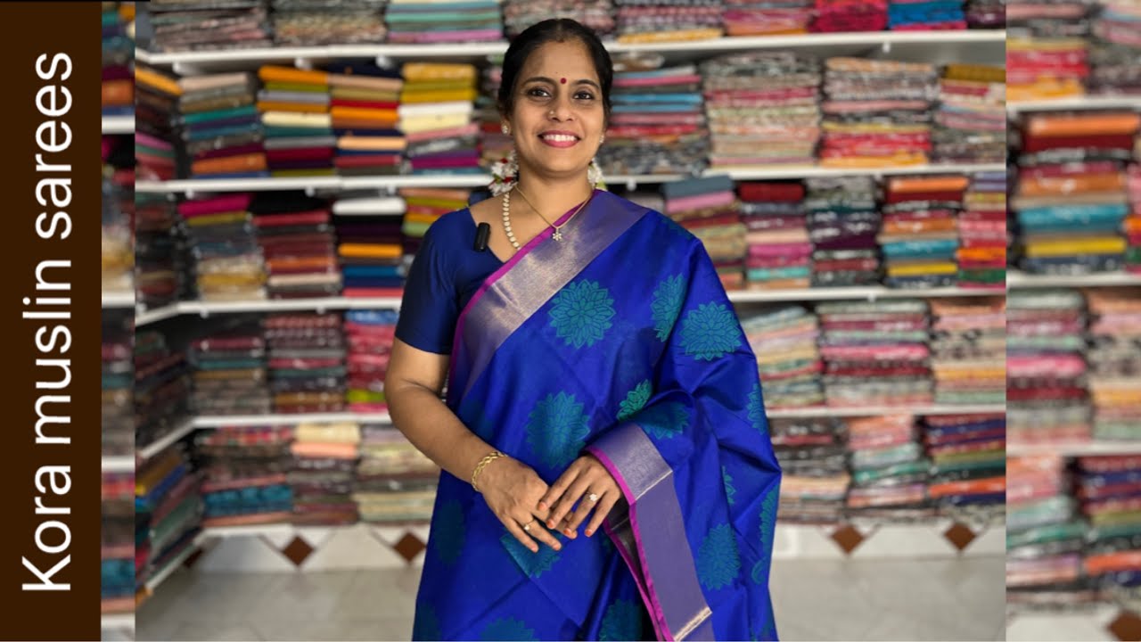 Kora Muslin sarees | Apavaranam| 5 July 2025