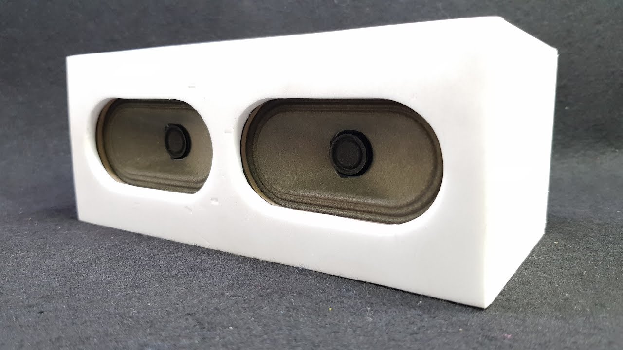 Building Bluetooth Speaker with Scrap Television and Laptop