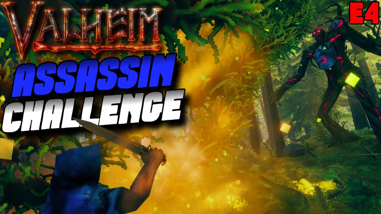 Disrespect your ELDER (Boss Fight) | Valheim Gameplay/Let's Play, Assassin Challenge | E4