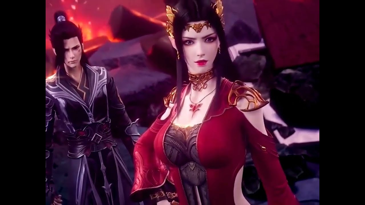 queen medusa save xiao yan secretly | battle through the heavens | #btth #anime #amy