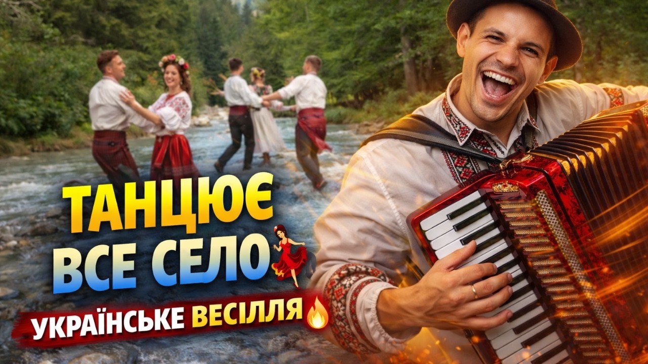 🔥 Найкраща Українська Весільна Музика! Весела Танцювальна Мелодія 🎶