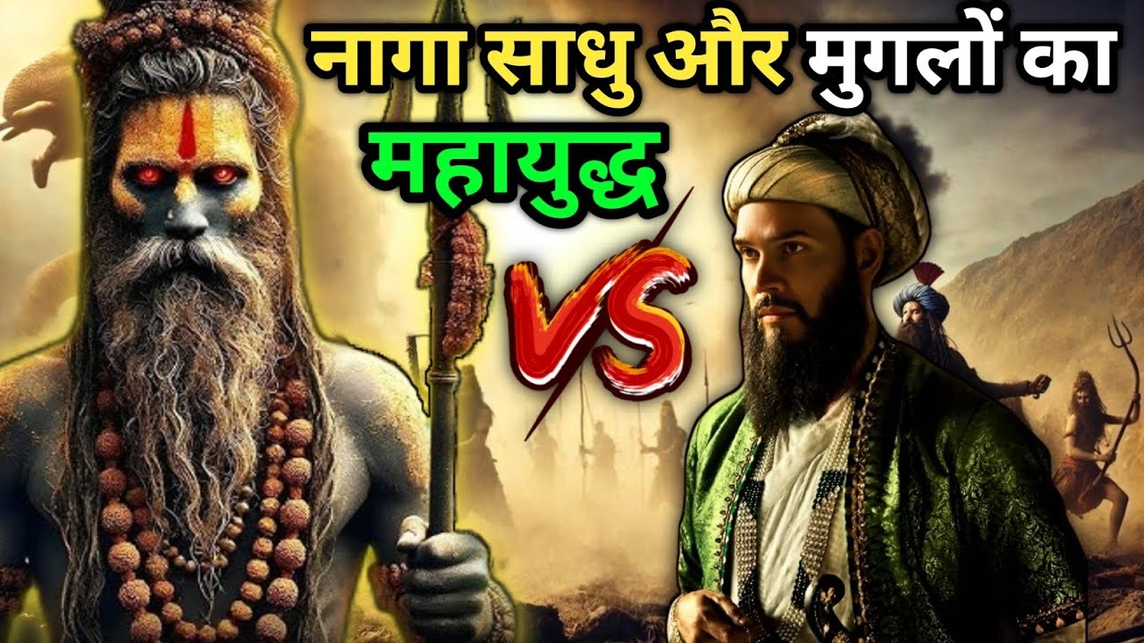 नागा साधुओं ने औरंगजेब की सेना से किया युद्ध - दिखाया असली तांडव रूप ! || naga sadhu vs mughals
