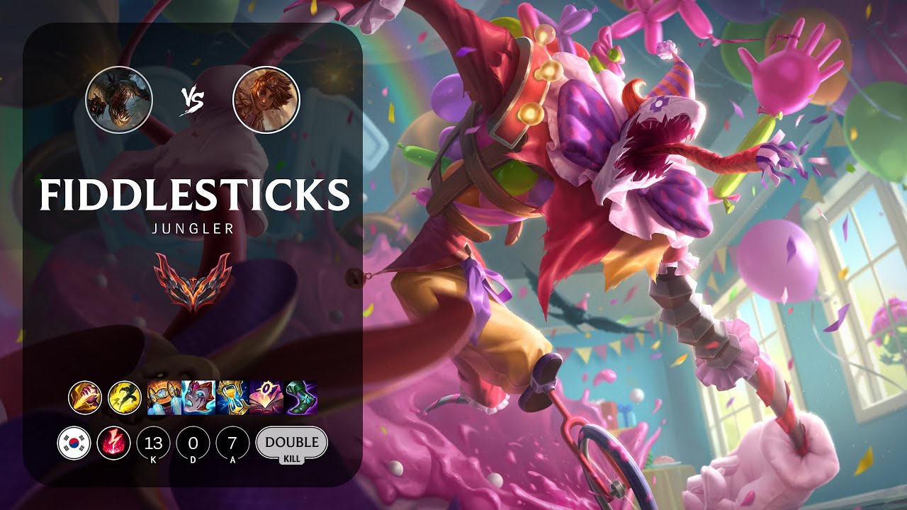 Fiddlesticks Jungle vs Taliyah - KR Grandmaster Patch 14.7