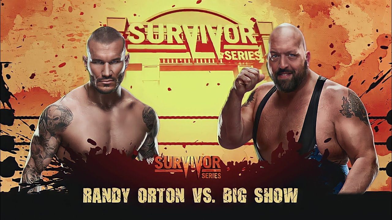RANDY ORTON VS. BIG SHOW in Survivor Series || Wwe 2k15
