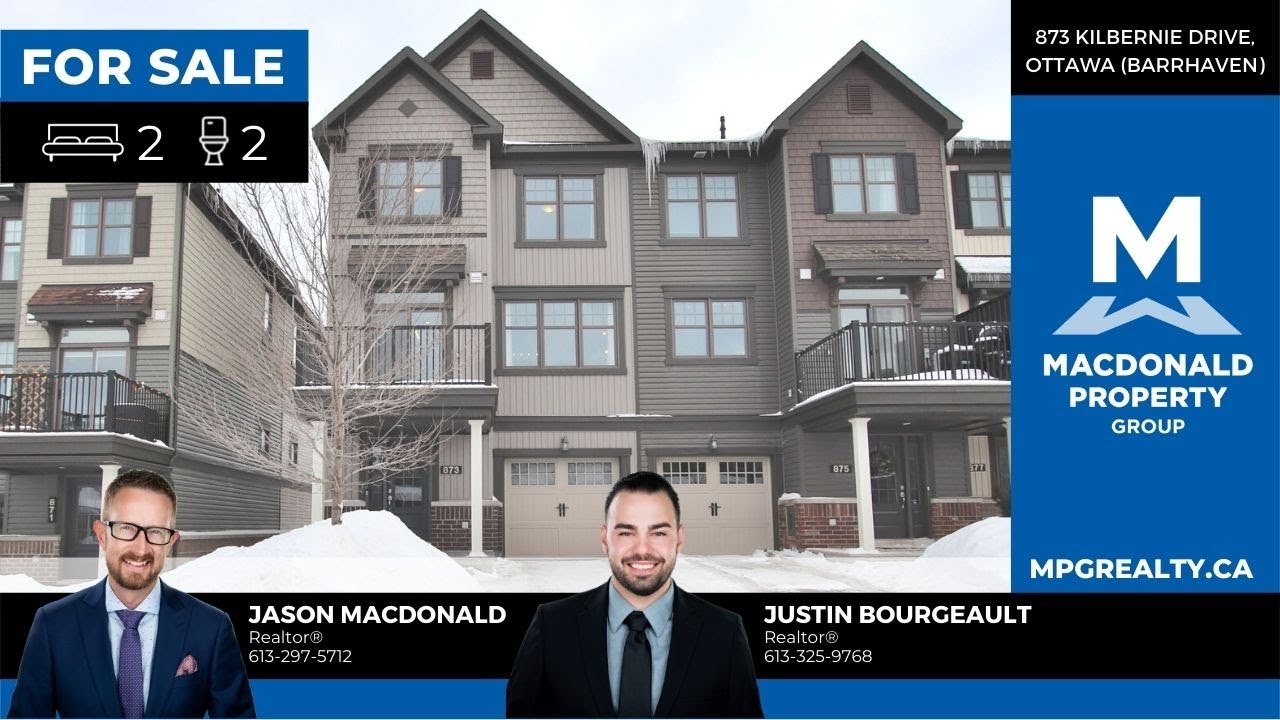 FOR SALE:  Impeccable Barrhaven TownHome!  - MacDonald Property Group