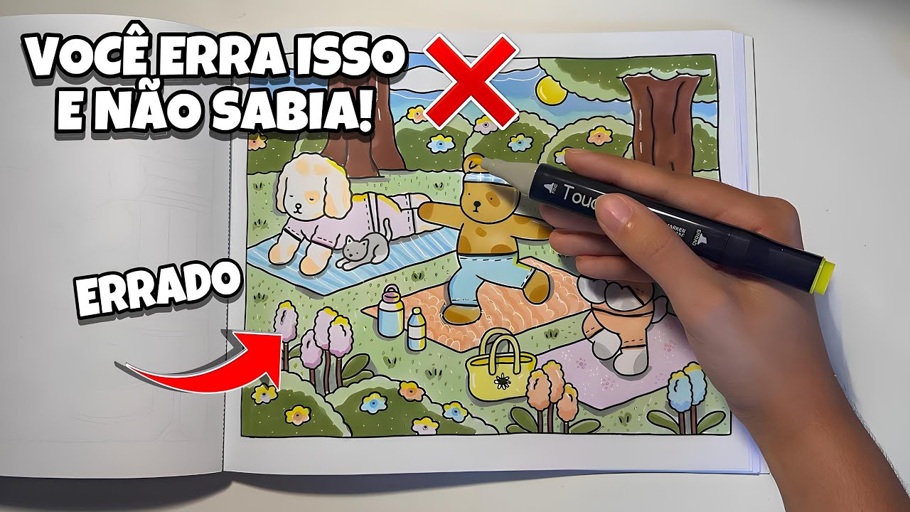 ❌👉🏻  ERROS QUE VOCÊ FAZ E NÃO SABIA | COMO COLORIR BOBBIE GOODS DICAS E TUTORIAL 🎨