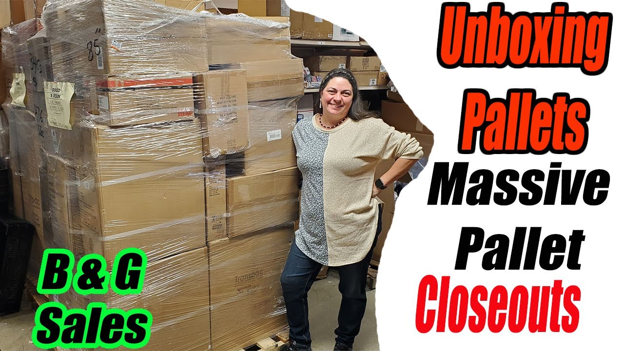 Unboxing a Pallet of Closeouts. They came from Kohls, QVC, Big Lots & More. Check out what I got!
