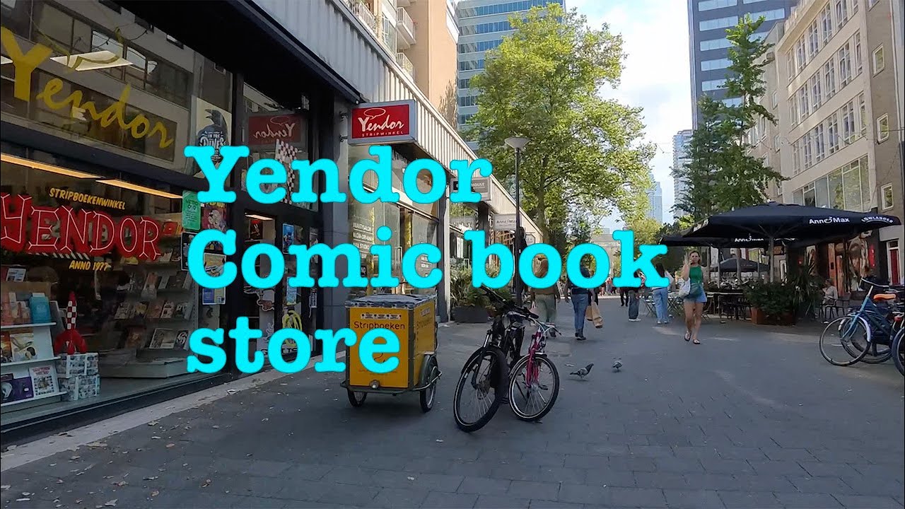 Yendor - The best comic book store (in my opinion) in Rotterdam