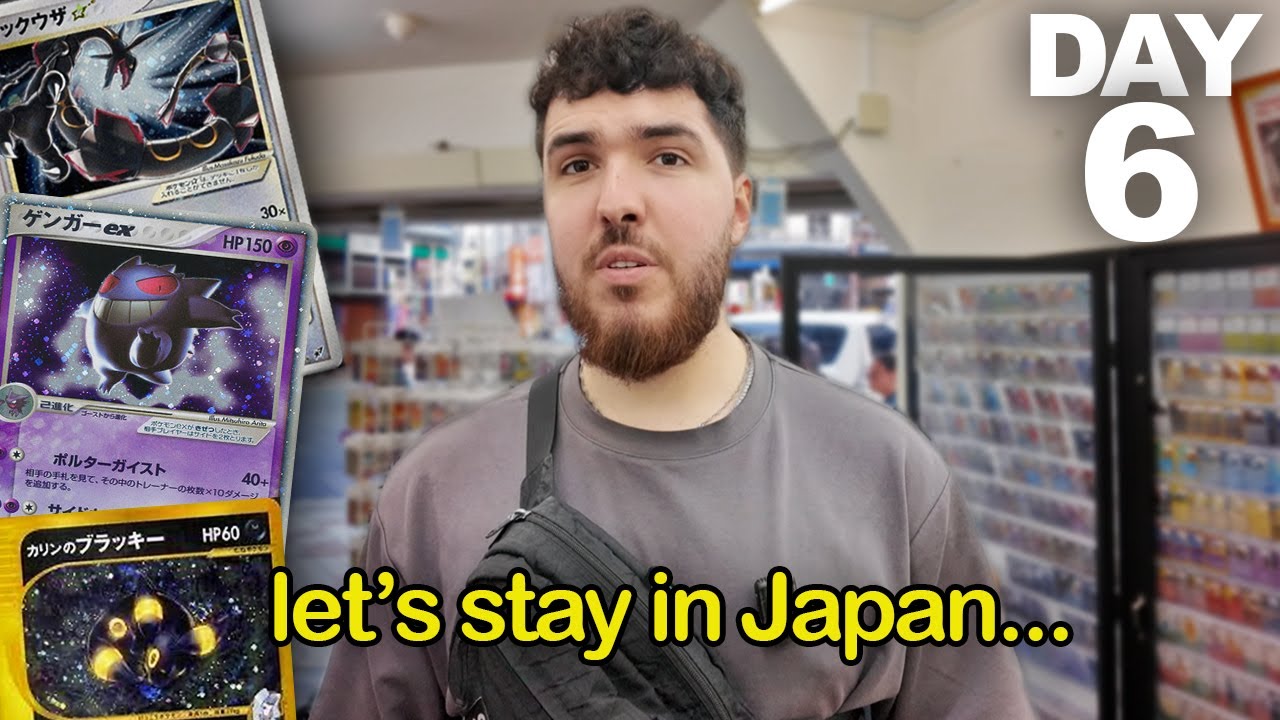 I spent 192hrs in Japan Buying Pokemon Cards - The Movie