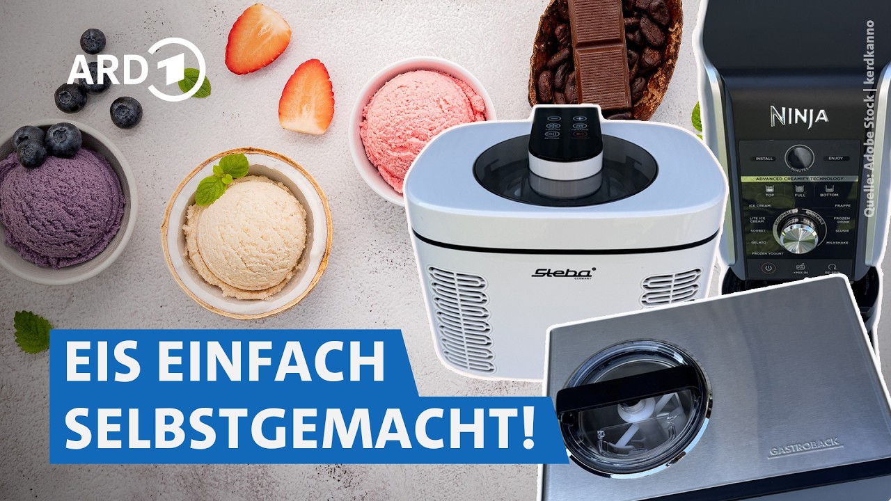 Diese Eismaschinen lohnen sich – und diese nicht 🍨 | Preiswert, nützlich, gut? SWR