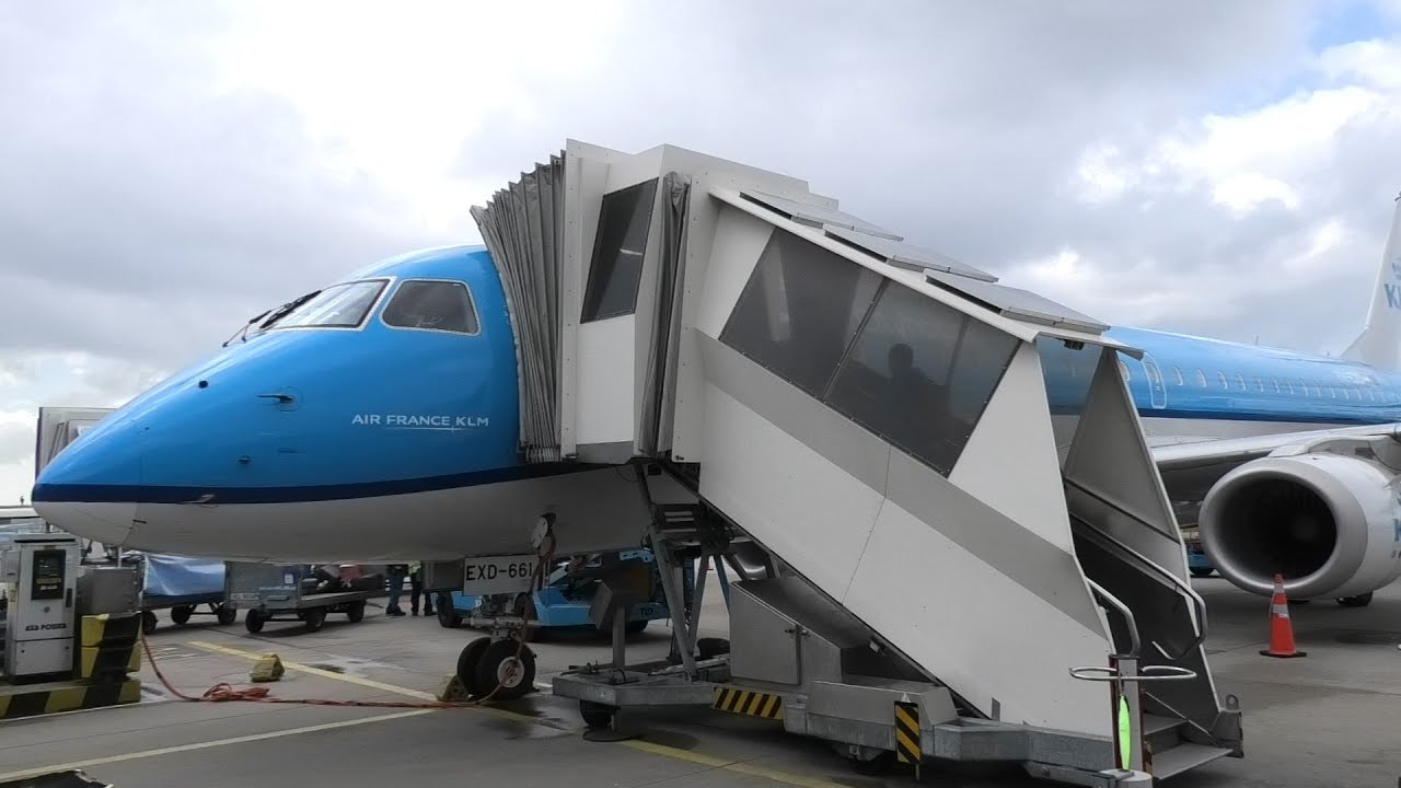 Full Flight! KLM Cityhopper Embraer E190 | Amsterdam - Düsseldorf